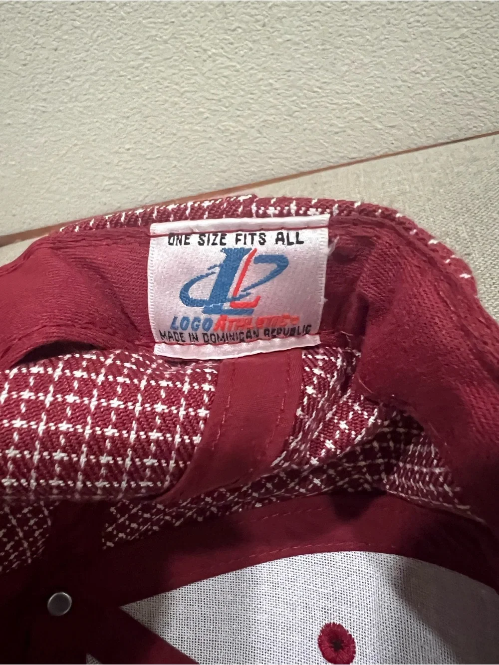 vintage Logo Athletic Arkansas Razorbacks strap back osfa 90s MINT